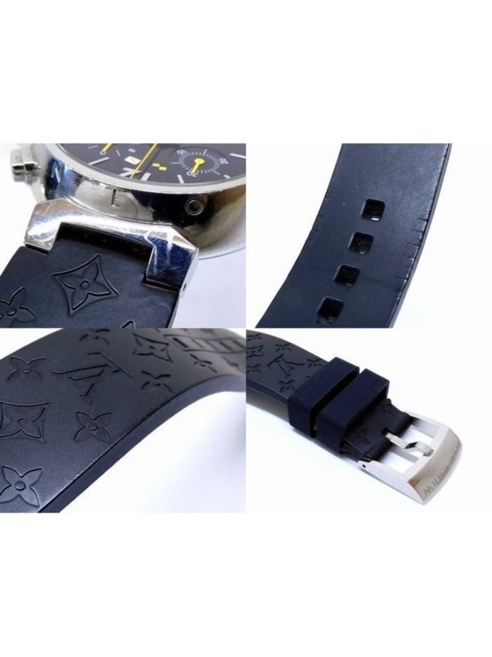 Louis Vuitton Quartz Watch Tambour la Bree Cup Chronograph Black - Picture 5 of 5